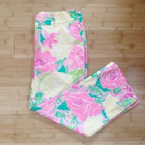 Lilly Pulitzer Shoo Fly Floral Capri Pants